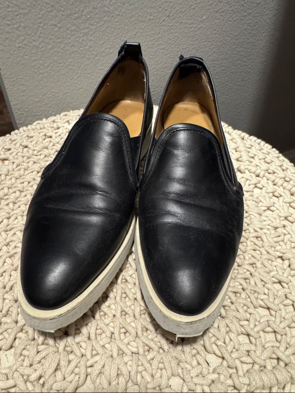 • Everlane • Women’s Black 100% Leather Street Sneaker Size 9